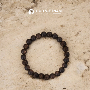 Handmade Vietnam Oud Agarwood <b>Bracelet</b> 8mm 22 Beads-Underwater UOB822 - Product Image 1