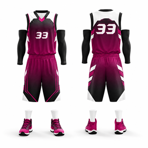 Camiseta de Baloncesto Reversible Personalizada, de Doble Cara, con Logotipo/Nombre/Número Personalizados, Uniforme de Equipo Transpirable de Poliéster - Product Image 3