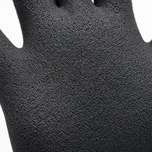 Gants de gardien de but de football personnalisables en cuir PU, à doigts entiers, antidérapants, avec sangle de poignet réglable, respirants, unisexes, pour le sport - Product Image 4