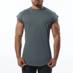 Débardeur d'été pour homme en coton doux, anti-boulochage, respirant et à séchage rapide, idéal pour le sport et la gym, design personnalisé. - Product Image 5