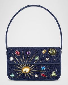 Nuevo Diseño de Bolso de Hombro con Cuentas Bordadas, Bolso de Mano Elegante para Mujer, Bolso de Fiesta, Bolso de Boda, Bolso de Novia - Product Image 2