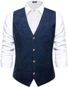 Chaleco de Cuero Genuino de Grado A para Hombre, Estilo Motero Vintage, para Conducir en la Calle o en el Club - Product Image 2
