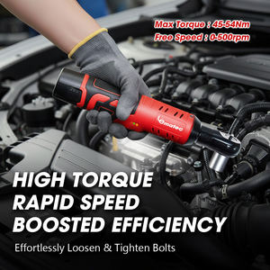 Llave de Impacto Eléctrica Inalámbrica LEMATEC de 3/8 Pulgadas, Batería de Iones de Litio de 12V y 15000mAh, Torque de 45-54Nm, para Espacios Reducidos y Motores de Automóviles - Product Image 2