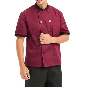 Veste de chef unisexe confortable en tissu doux pour les opérations culinaires intenses - Product Image 4