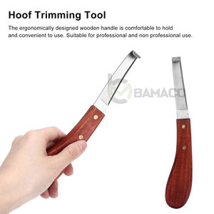 Outils vétérinaires et pour animaux : Couteau à sabots étroit double face à prix abordable - Product Image 2