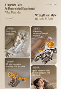 Almacén de EE. UU. Silla de masaje moderna Zero <span class=keywords><strong>Float</strong></span> & SL Ergonomía con 6 programas personalizados para lofts - Product Image 3