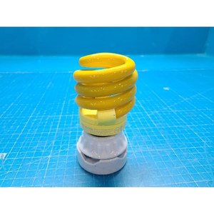 Feit 48918ไฟฟ้า48918Y เกลียวสีเหลือง CFL 18W ใช้เป็นชิ้นส่วนอุปกรณ์เซมิคอนดักเตอร์แบบดั้งเดิม - Product Image 3