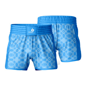 Pantalones Cortos de Muay Thai Personalizados de Primera Calidad, Pantalones Cortos de Kickboxing de Secado Rápido, Ropa Deportiva de Entrenamiento, Fabricante OEM ODM - Product Image 6