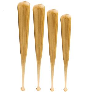 KATBROS INDUSTRIES Batte de baseball 27 pouces, barillet de 2,3 pouces, marron, légère, en bois naturel durable, 3 pièces, pour entraînement débutant - Product Image 3