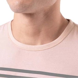 Camiseta de Algodón 100% Tejida Estampada de Alta Calidad, Manga Corta, Holgada, Transpirable, Informal, para Verano, con Logotipo Personalizado, 200 Gramos - Product Image 5