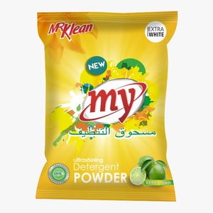 Detergente en Polvo de Limón de Alta Espuma, Polvo de Lavado Secado por Pulverización |   Proveedor de Jabón en Polvo al Por Mayor de Alta Calidad y Bajo Precio, Marca Privada OEM - Product Image 1