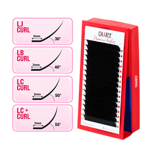 Charmlash Mink Eyelashes Wholesale Lb <b>Lash</b> Curl Matte Black <b>Lash</b> Trays Cashmere Arabian Effect <b>Lash</b> <b>Extension</b> Korean Pbt Fiber - Product Image 1