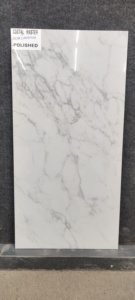 NOVA caarrara กระเบื้องพอร์ซเลนขัดเงา9มม. ขนาด600x1200มม./24X48ดีไซน์คลาสสิกทันสมัยเกรดพรีเมี่ยมได้รับการรับรองมาตรฐาน - Product Image 5
