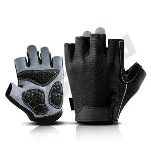 Gants de cyclisme mi-doigts pour hommes et femmes, antidérapants, respirants, pour la gym, l'alpinisme, le fitness, universels - Product Image 3