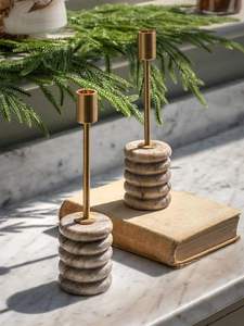 Modern Sculptural Wooden Spiral <b>Pillar</b> <b>Candle</b> Holder <b>Tall</b> Size Dark Walnut Finish Handmade Christmas Easter for Floor Decor - Product Image 3