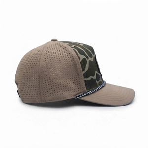 Gorra de Béisbol, Golf, Tenis, Deportiva, Personalizada, con Logotipo de Silicona, Corte Láser, Camuflaje, Tela Impermeable, Visera Curva - Product Image 2