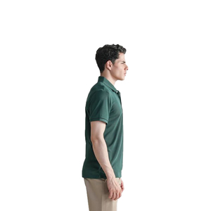 Camiseta Polo de Manga Corta para Hombre, Algodón Premium Elástico y Transpirable, Informal de Negocios, Uniforme de Golf y Tenis, Fabricación de Ropa Personalizada - Product Image 3