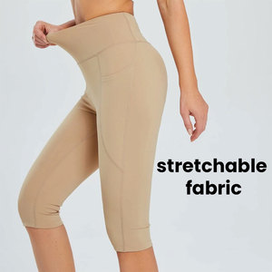 Leggings pour femmes anti-transpiration avec logo personnalisé, tights de sport extensibles, vêtements de sport pour entraînement, course à pied et yoga - Product Image 5