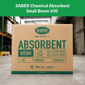 Barrera Absorbente Química Amarilla SABER SC650-SB para Contención de Derrames y Control de Fugas - Product Image 4
