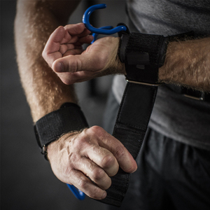 Sangles de soutien du poignet réglables et robustes pour la musculation, l'entraînement de force, en néoprène antidérapant, unisexe, équipement de musculation - Product Image 5