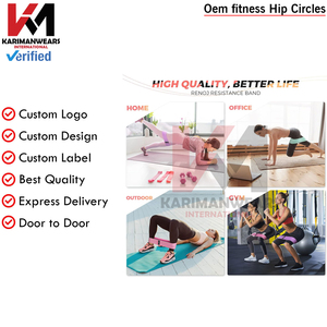 Booty Resistance Hip Circle Men Women Gym Glute Activation Strength Workout Training OEM Supplier - Product Image 6