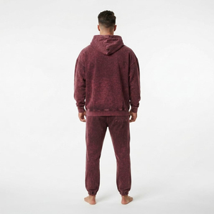 Conjunto de Sudadera con Capucha y Pantalones Deportivos Oversize para Hombre, Estilo Casual con Bolsillo Canguro y Cordón Ajustable - Product Image 3