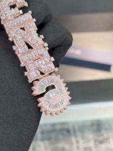 Couronne en argent 925 avec diamants de laboratoire, bijoux de luxe hip-hop arabe pour hommes, style audacieux streetwear, mode soirée, qualité supérieure, nouveau style - Product Image 5