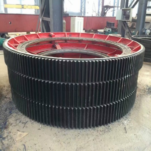 Henan Top Kogelmolen Tandwielen Fabrikant Oem Roterende Oven Droger Grote Ring Tandwielen