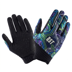 Gants de cyclisme d'hiver à doigts complets en polyester polyamide légers et respirants, design moto, sublimation, pour l'extérieur, vente en gros - Product Image 1