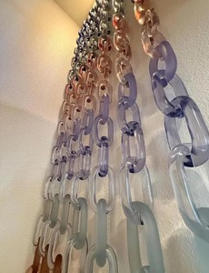 Escultura Decorativa de Pared de Resina Colorida Hecha a Mano, de Estilo Contemporáneo, para Hoteles, Restaurantes y Interiores de Boutiques - Product Image 6