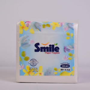 กระดาษเช็ดปาก 13x13 นิ้ว 1 ชั้น นุ่ม แข็งแรง มีกลิ่นหอม แพ็คพรีเมียม 100 ชิ้น - Product Image 4