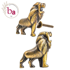 Poignée de tiroir en fonte en forme de lion, design moderne, durable, pour commode, entrepôt et salon - Product Image 6