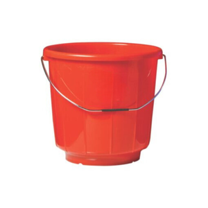 Cubo de Plástico Premium con Asa de Acero 3L 5L 9L 13L 16L 20L 25L, Resistente y Ligero, Multiusos, de Exportador Indio - Product Image 4