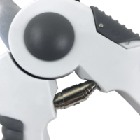 Sécateur ergonomique antidérapant à lame de précision double pour bricolage et jardinage