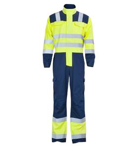 Combinaison de travail ignifuge réfléchissante en tissu pur coton NFPA 2112 - Product Image 1