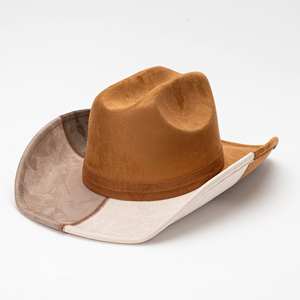 Sombrero Fedora de Ala Ancha, Color Sólido, Protección Solar, Diseño Personalizado, Decoración con Borlas, Casual para Exteriores, Pesca - Product Image 1