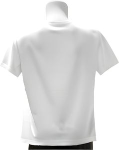 T-shirts vierges blancs 100 % polyester pour sublimation, impression personnalisée, écologiques, séchage rapide, unisexe, tailles adultes et enfants - Product Image 1