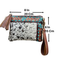 Vente en gros, sac à main en cuir de vachette véritable de luxe tendance 2025 Western Mini bandoulière pour femmes