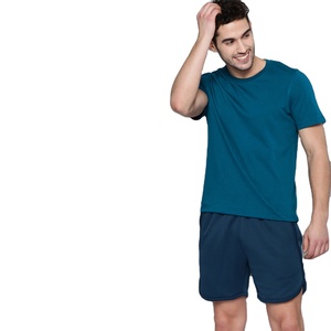 เสื้อยืดแขนสั้นผู้ชายผ้าฝ้าย100% พิมพ์ลายไซส์ใหญ่พิเศษน้ำหนัก180กรัม - Product Image 1