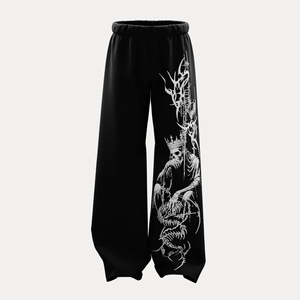 Pantalones Oversize de Algodón 100% de Primera Calidad con Diseño Personalizado Glory para Streetwear, Venta al Por Mayor OEM - Product Image 4