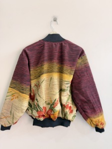 Blouson bomber bohème oversize unisexe, style ample, veste d'hiver, fermeture éclair, coupe-vent - Product Image 6