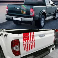Autocollant PVC personnalisé pour hayon de camion, drapeau 1776, 2 pièces, XGS XGS-TZ-107, autocollant de voiture pour coffre