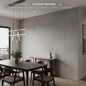Cement Board Flexible Tiles <b>Wall</b> Panel Slate Curve Tile MCM Matte Ceramic <b>Wall</b> Tiles Solid Texture Interior and Exterior use - Product Image 2