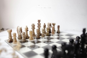 ILAHI's Eco-Friendly Rustic Polished Rectangle <b>Chess</b> <b>Board</b> Game 100% Handmade Pure Wood Animal/Love Style Customized Size <b>Chess</b> - Product Image 3