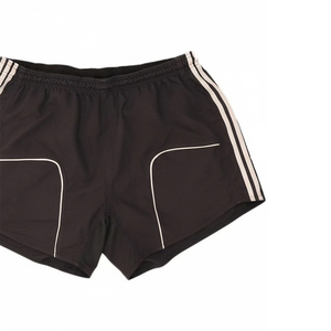Men's Black Sport <b>Shorts</b> With White Side Stripes Elastic Waist Quick Dry <b>Short</b> <b>Shorts</b> - Product Image 4