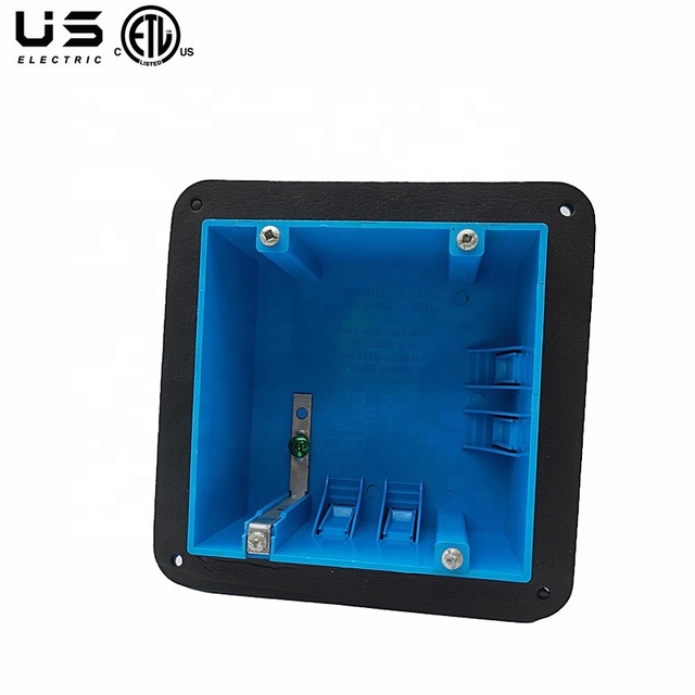 2-Gang Dryer Square 4 Cable Clamps SLH-6A No Metallic Vapour Proof Range Plastic Junction Box Electronics Instrument Enclosure