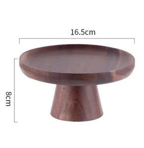 Wood Adjustable Eco-Friendly Handmade Cake Serving Stand for Bakeries and Events - Product Image 5