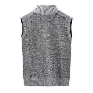 New Arrival <b>Wool</b> Made Windproof Vests For Men Online Best Selling 2 Side Custom Pockets Vests - Product Image 2