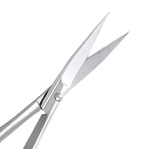 Ciseaux à ongles de qualité supérieure, légers, avec poignée confortable, faciles à utiliser, avec lame incurvée à ressort en acier inoxydable, outil de manucure - Product Image 3