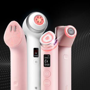 [Medicube] Age-R Booster Pro Handheld Facial Massager Silicone Head USB Rechargeable (Type-C) Lithium Battery 1000mAh 230g Pink - Product Image 1